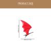 LALAFINA 8pcs Bat Wings Hair Clips Devil Wing Hair Barrettes Horror Hairpins Cartoon Bat Ears Hair Clips for Kids Adults Batwing Costume Cosplay Accessories view 2