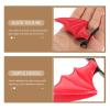 LALAFINA 8pcs Bat Wings Hair Clips Devil Wing Hair Barrettes Horror Hairpins Cartoon Bat Ears Hair Clips for Kids Adults Batwing Costume Cosplay Accessories view 4