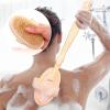 Ksrnsne Bath Brush Wooden Long Handle Bristle Bath Brush Bath Artifact Bath rub Back Brush Massage Brush view 3