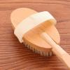 Ksrnsne Bath Brush Wooden Long Handle Bristle Bath Brush Bath Artifact Bath rub Back Brush Massage Brush view 4