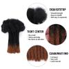 0.6 cm Thickness 10 Inch #T1B/30 30 Strands 100% Real Human Hair Dreadlock Extensions for Men and Women. Handmade for Full Head, Can Be Dyed and Bleached. Dreadlocks Bulk Permanent Locs view 4