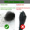 0.6 cm Thickness 14 Inch #T1B/27 60 Strands 100% Real Human Hair Dreadlock Extensions for Men and Women. Handmade for Full Head, Can Be Dyed and Bleached. Dreadlocks Bulk Permanent Locs view 4