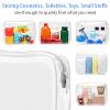 PACKISM Clear Makeup Bag - 3 Pack Clear Travel Bags for Toiletries for Women, Cosmetic Bags Carry on Toiletry Travel Essentials, White Large view 4