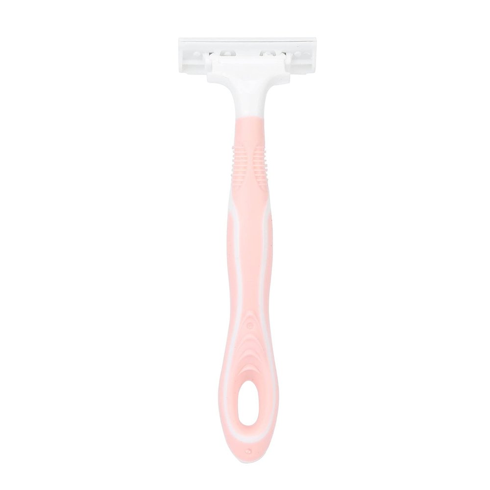 Portable Women Razors Stainless Steel Pink Manual Razors Safe Body Hair Removal Shaving Knife for Women