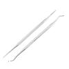 2pcs Ingrown Toenail File Lifter Professional Double Sided Stainless Steel Ingrown Toenail Cleaner Tool for Nail Salon Home view 1