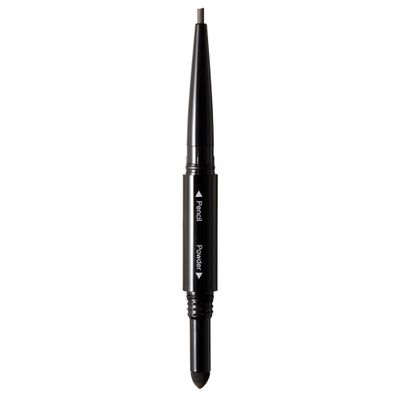 Arches and Halos 2 in 1 Defining Eyebrow Pencil and Powder - Brow Powder with Spoolie Brush - Shape and Fill for Natural Look - Neutral Brown - 017 oz