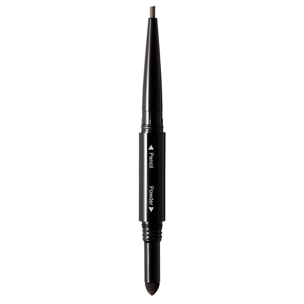 Arches and Halos 2 in 1 Defining Eyebrow Pencil and Powder - Brow Powder with Spoolie Brush - Shape and Fill for Natural Look - Neutral Brown - 017 oz