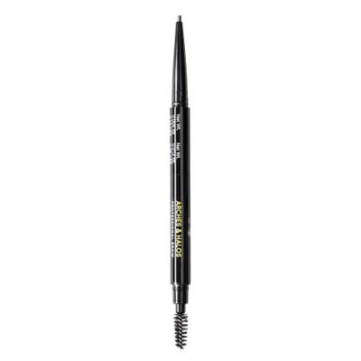 Arches and Halos 2 in 1 Defining Eyebrow Pencil and Powder - Brow Powder with Spoolie Brush - Shape and Fill for Natural Look - Espresso - 0.017 oz