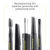Arches and Halos Angled Bristle Tip Waterproof Brow Pen - Water Based and Smudge Proof Eyebrow Pencil - Extended Wear - Warm Brown - 0.051 oz view 3
