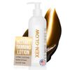 Dark Self Tanning Lotion for Face & Body - Hydrating Sunless Tanner for a Natural, Streak-Free Olive with Vitamin E, C & Aloe - Fast-Drying Dark Self Tanner for Sensitive, Fair & Pale Skin - 8 fl oz view 1