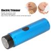 Mini Electric Shaver, Body Hair Trimmer for Armpits Bikini Hair, Facial Hair Shaver, Beard Clipper, Mustache Trimmer, Rechargeable Hair Remover, Eyebrow Trimmer(Blue) view 2