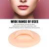 3D Silicone Lips, Makeup Kit for Lip Training, Real Skin Touch Feeling Fake Lips for Semi Permanent Make Up Practice(Light Skin) view 3