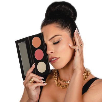 VA BEAUTY CONTOUR - BLUSH - HIGHLIGHT (MEDIUM), 0.04 Ounce (Pack of 1)
