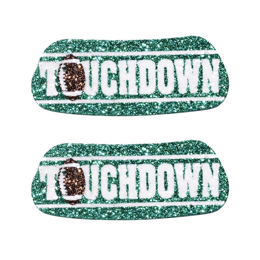 Anderson's Touchdown Glitter EyeBlacks, 4 Pairs per Package, Spirit Gear, Tattoos, Cheek Cheers, Fan Gear, Sports Fan Gear,School Spirit, Football Cheerleader Accessories, Homecoming