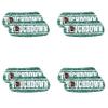 Anderson's Touchdown Glitter EyeBlacks, 4 Pairs per Package, Spirit Gear, Tattoos, Cheek Cheers, Fan Gear, Sports Fan Gear,School Spirit, Football Cheerleader Accessories, Homecoming view 2