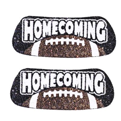 Anderson's Homecoming Football Glitter EyeBlacks, 4 Pairs per Package, Tattoos, Cheek Cheers, Eyeblacks, Fan Gear, Sports Fan Gear,School Spirit, Football Cheerleader Accessories