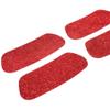 Anderson's Solid Red Glitter EyeBlacks, 4 Pairs per Package, Wearables, Tattoos, Cheek Cheers, Fan Gear, Sports Fan Gear,School Spirit, Football Cheerleader Accessories, Homecoming view 1