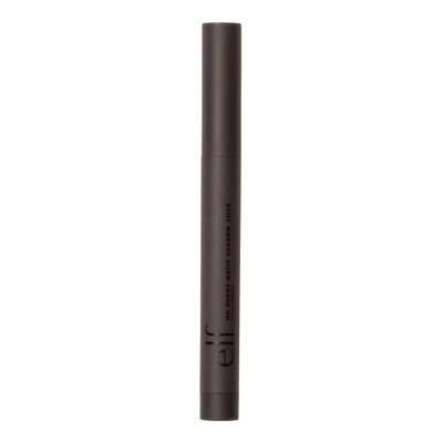 e.l.f. No Budge Matte Shadow Stick, One-Swipe Cream Eyeshadow Stick, Long-Wear & Crease Resistant, Matte Finish, Vegan & Cruelty-Free, Cool Beans