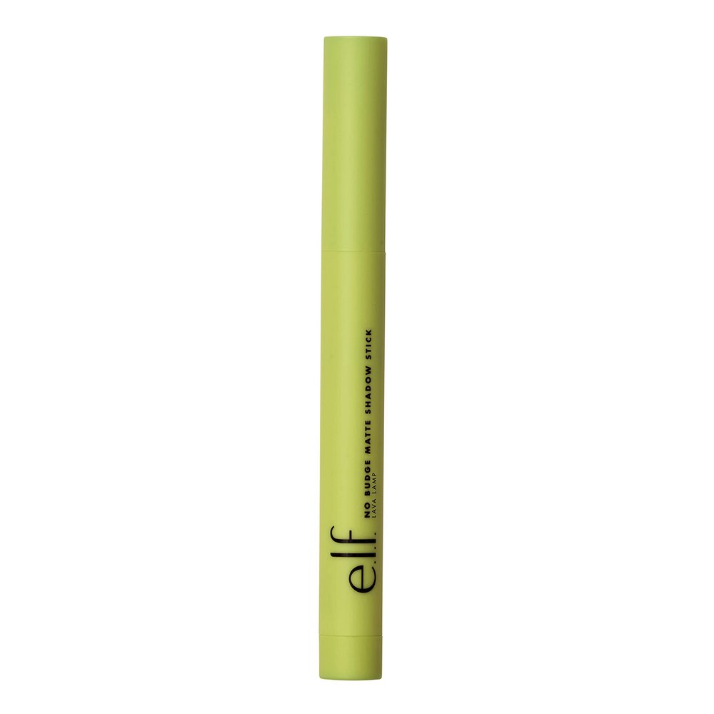 e.l.f. No Budge Matte Shadow Stick, One-Swipe Cream Eyeshadow Stick, Long-Wear & Crease Resistant, Matte Finish, Vegan & Cruelty-Free, Lava Lamp