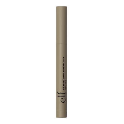 e.l.f. No Budge Matte Shadow Stick, One-Swipe Cream Eyeshadow Stick, Long-Wear & Crease Resistant, Matte Finish, Vegan & Cruelty-Free, Trift Shop
