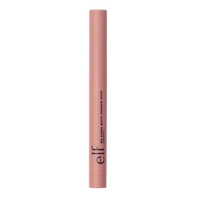 e.l.f. No Budge Matte Shadow Stick, One-Swipe Cream Eyeshadow Stick, Long-Wear & Crease Resistant, Matte Finish, Vegan & Cruelty-Free, Bombshell