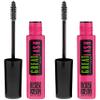 Maybelline Great Lash Washable Mascara Makeup, Volumizing Lash-Doubling Formula That Conditions As It Thickens, Blackest Black, 2 Count view 1