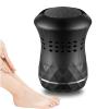 HMTE Electric Callus Remover - Portable Dead Skin Foot File, USB Charging Foot Grinder with Vacum Cleaner, Dual Speed Foot Grinder Cordless for Cracked Heels,White (Black) view 1