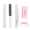 5pcs Set Nail Files Powder Brush Durable Buffing Grit Accessories UV Gel Polish Tools Dead Skin Cuticle Remover DIY Art Supplies view 1