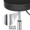 Bituman Adjustable Swivel Stool with Wheels, Drafting Task Chairs, Saddle Stool, Modern Upholstered Height Bar Stools PU Leather Counter Stools, for Massage and Salon Office Facial Spa Medical Tatoo view 4