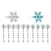 12 Pcs Bobby Pins Christmas Snowflake Hair Clips Wedding Hair Pins Bridal Hair Accessories Hair Buckle Barrettes for Girls Women view 1