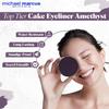 michael marcus Makeup Cake Eye Liner (Amethyst) - Water Activated Dry Pressed, Long-Lasting, Vibrant Color & Smudge Resistant Eyeliner - Cruelty & Paraben Free - For Beginner & Pro Makeup Artist view 2