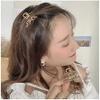 Style Metal Crab Claw Clip Flower Hair Claw Gorgeous Small Clips for Women Girls Charm Barrette Hair Accessories (Color : E) view 4