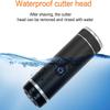 JYYBN Electric, Waterproof Dry Wet Portable Washable Electric Trimmer and Shaver Rechargeable for Travel for Men for Husband Dad for Face Shaving view 3