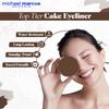 michael marcus Makeup Cake Eye Liner (Espresso) - Water Activated Dry Pressed, Long-Lasting, Vibrant Color & Smudge Resistant Brown Eyeliner - Cruelty & Paraben Free - For Beginner & Pro Makeup Artist view 2
