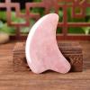 Gua Sha Facial Tool, Rose Quartz Gua Sha Tool for Face Sculpting, Shaping, Reduce Puffiness, Tension Relief, Gua Sha Massage Tool for Face, Body view 2