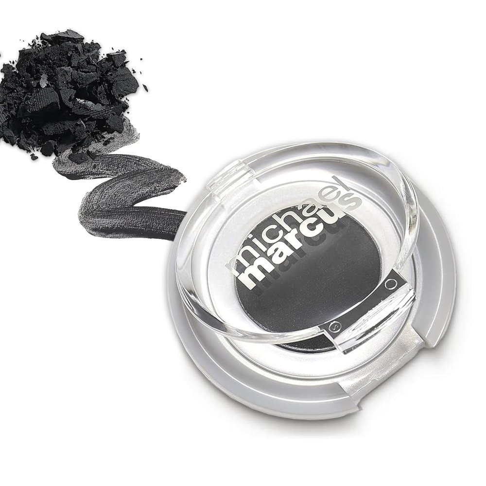 michael marcus Makeup Cake Eye Liner (Kohl) - Water Activated Dry Pressed, Long-Lasting, Vibrant Color & Smudge Resistant Eyeliner - Cruelty & Paraben Free - For Beginner & Pro Makeup Artist