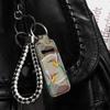 Dajingkj National Style Bird Soft Lip Balm Holder Lipstick Pouch Keychain 2 pieces Wallet Accessories Portable Chapstick Protector for Travel view 4