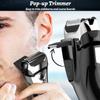 JYYBN Foil Shavers for Men, Cordless Men's Electric Razor, Wet & Dry Face Close Shave for Men with Pop-up Trimmer, Waterproof USB Rechargeable for Travel view 2
