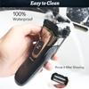 JYYBN Foil Shavers for Men, Cordless Men's Electric Razor, Wet & Dry Face Close Shave for Men with Pop-up Trimmer, Waterproof USB Rechargeable for Travel view 4