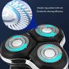 JYYBN Shaver Electric Men's Shaver Rechargeable Shaver Portable Smart Shaver Multifunction Shaver view 2