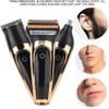 JYYBN 3 in 1 Electric Shaver, Hair Clippers Nose Hair Trimmer Kit Electric Beard Shaver for Men Multi Function USB Fast Charging Grooming Kit Precision Haircut Trimmer for Home view 3
