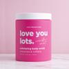 Body Prescriptions Exfoliating Body Scrub  Body Cleanser for Nourished, Ultra-Smooth Skin, Vanilla and Mint (Love You Lots) view 2