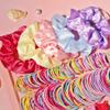 YANRONG Multicolor Hair Ties For Women Girls,Elastic Ponytail Holders Rubber Band For Thick Hair & Thin Hair Fashion Hair Accessories Set2335PCS view 3