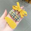 3pcs/Set New Girls Bow Plaid Cute Hair Clips Children Sweet Hairpin Headdress Barrettes Side Clip Fashion Hair Accessories (Color : A) view 3
