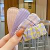 3pcs/Set New Girls Bow Plaid Cute Hair Clips Children Sweet Hairpin Headdress Barrettes Side Clip Fashion Hair Accessories (Color : A) view 4