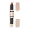 Revolution Beauty London, Fast Base Contour Stick, Dual Ended, Sculpts & Defines Face, Lightweight, Blendable, Medium, 2 X 0.15 Oz view 1