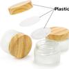 ZENFUN 12 Packs Glass Cosmetic Containers 30Ml/1 Oz Empty Sample Jars with Leak Proof Lids, Travel Pots with Lid, Refillable Travel Jars for Cream, Toiletries, Lotions, Lip Balm DIY view 3
