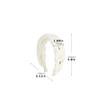 moisture Hair Band Tulle Headband, High-end Headband, Ladies Perfume Headband, Princess Style Headband, Fashionable and Elegant Headband, Hair Curlers Suitable for All Women Scrunchies (Color : A) view 2