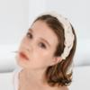 moisture Hair Band Tulle Headband, High-end Headband, Ladies Perfume Headband, Princess Style Headband, Fashionable and Elegant Headband, Hair Curlers Suitable for All Women Scrunchies (Color : A) view 3