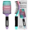 Hair Brushes for Women 2 Pack, HIPPIH Detangler Hair brush for Adult & Kids Wet or Dry Hair, Boar Bristle Hair Brush Getting Knots Out without Pain Adds Shine and Makes Hair Smooth view 1